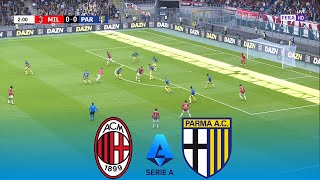 LIVE 🔴 AC MILAN vs PARMA | Serie A 2025 Campionato Italian | Full Match | FL 2025 \u0026 Live Score