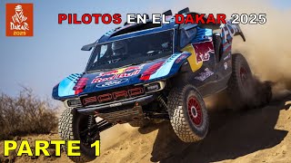 ESTOS son los PILOTOS que CORRERÁN en el DAKAR 2025