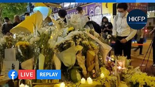 HKFP_Live Replay: Hongkongers mark the second anniversary of the death of protester Marco Leung