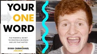 Your One Word by Evan Carmichael | Book Review
