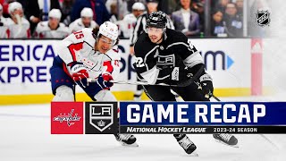 Capitals @ Kings 11/29 | NHL Highlights 2023