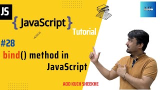 [#28] bind() method in JavaScript | JavaScript Tutorials in Hindi | 2023