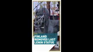 Finland tears down last statue of Soviet leader