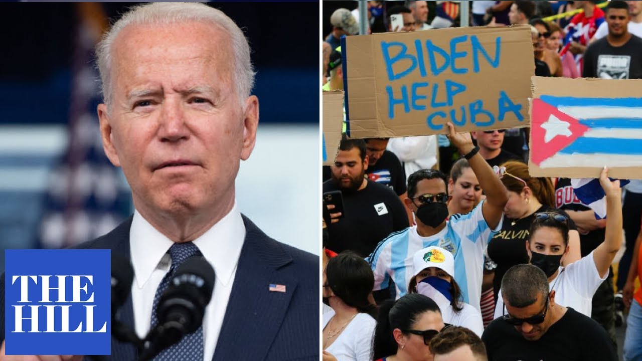 'President Biden Stands With The Cuban People': White House Reaffirms U ...