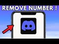How to Remove Phone Number from Discord Account 2025