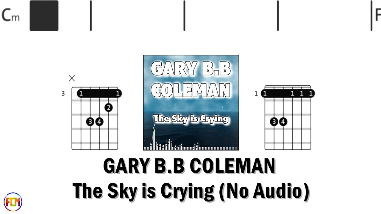 GARY B B COLEMAN The Sky Is Crying NO AUDIO FCN GUITAR CHORDS & LYRICS ...