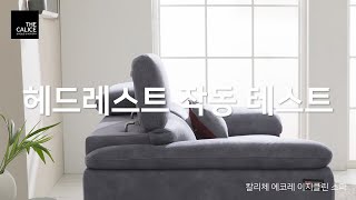 칼리체 에코레 이지클린 소파 헤드레스트