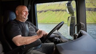 Driving the New Scania in the Faroe Islands