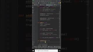 Creating Multiple Entry Boxes Automatically using Python Tkinter GUI #shorts