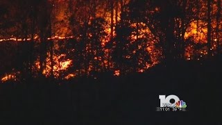 Wildfire 10% contained in Amherst County