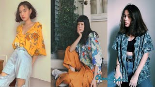 ใส่เสื้อลายดอกสงกรานต์ให้ดูดี #2 | แฟชั่นสงกรานต์2019 | Chom Style