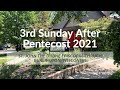 3rd Sunday After Pentecost 2021