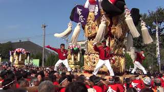 平成30年 金栄太鼓台 大江浜 入場 新居浜太鼓祭り 2018/10/18(木)