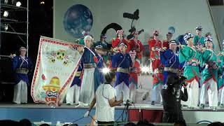 だるま  高知よさこい2019  地区競演場連合会奨励賞  後夜祭　4k