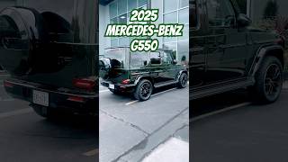 2025 Mercedes-Benz G550 is opulent luxury that can take you anywhere!! #gwagon