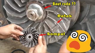 SAMPE RETAK GINI BOLO 😱😱😱