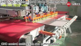 2.4m large format ceramic porcelain tile automatic CNC cutting machine.