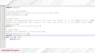 SQLite with Python: Insert, Select & Manage Data - Full Tutorial for Beginners!