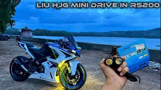 Liu Hjg Mini Drive Install In RS200 | Most Powerful Mini Drive ⚡️| Modified RS200