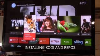 INSTALLING KODI 16 AND  ON NEXUS PLAYER BEST STREAMING DEVICE