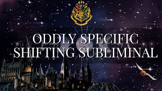 ODDLY SPECIFIC SHIFTING SUBLIMINAL | Your comfort character helps you shift to Hogwarts🌙✨READ DOWN↓↓