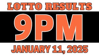 ✅ 9PM Lotto Results ng 6/42, Grand 6/55, 6d - January 11, 2025