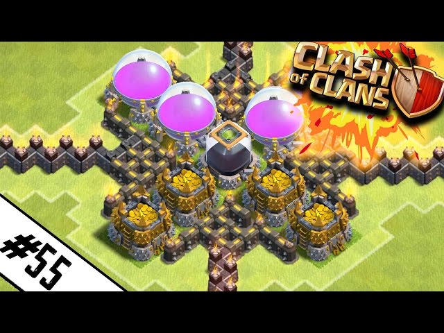 Maxed Town Hall 9 Farming Base