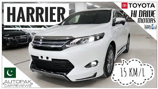 Toyota Harrier Hybrid 2016 | Detailed Review: Price \u0026 Specifications | Jahanzaib Hashmi