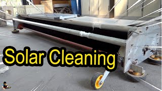 Solar Cleaning เครื่องล้างเเผงโซล่าเซลล์ ขนาด 1.5 เมตร ใช้งานจริง