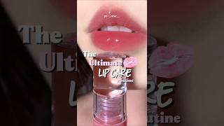 The ultimate lip care routine for Plump, soft, pink lips👄#lips#lipcare#aesthetic #glowup#fyp#fypシ゚