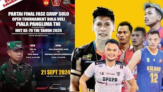 🛑LIVE FINAL PIALA PANGLIMA 2024 || EKA MANDIRI VS RAVOBA #livevoli#pialapanglimatni#dimassaputra