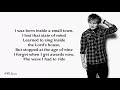 Ed Sheeran  Eraser (Lyrics)