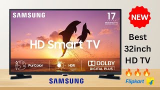 SAMSUNG 32 Inch HD Ready LED Smart Tizen TV 2022 Edition with Bezel-free Design  - UA32T4380AKXXL