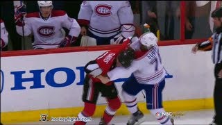 P.K. Subban vs Kyle Turris May 5, 2013