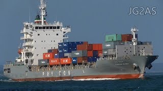 PANCON GLORY コンテナ船 Container ship 2018-JUN