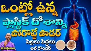 ఒంట్లో ఉన్న ప్లాస్టిక్ దోశాన్ని పోగొట్టే పౌడర్..! | Dr. Madhu Babu | Health Trends |