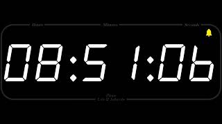 540 MINUTES COUNTDOWN TIMER