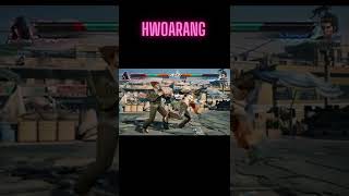 Tekken 7 - Hwoarang combo #shorts