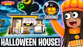 *FREE* HALLOWEEN HOUSE 🎃 in LIVETOPIA (ROBLOX) Update 182