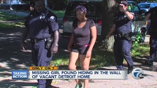 Missing girl found in Detroit home