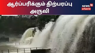 தொடர் மழையால் கோதையாற்றில் வெள்ளப்பெருக்கு- ஆர்ப்பரிக்கும் திற்பரப்பு அருவி | Thirparappu WaterFalls