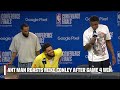 Ant Man ROASTS then hypes up veteran guard Mike Conley after Game 4 win  🤣 | NBA on ESPN