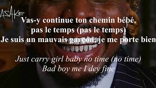 Asake   Lonely At The Top  Traduction Française   Lyrics