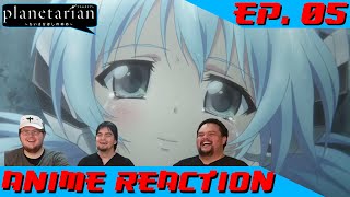 ONION CUTTING NINJA STRIKE AGAIN | Anime Reaction: Planetarian Ep. 05