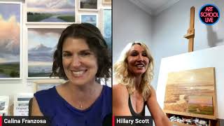 How to create a Glow in your Paintings with Hillary Scott