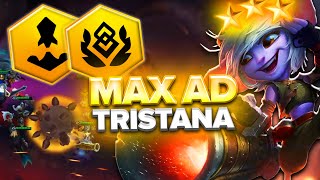 6 Artillerist Tristana Stacks INFINITE AD!!! | Teamfight Tactics Set 13