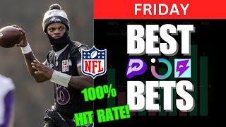 Prize Picks NFL &  NBA Player Props Best Bets | 80%-100% Hit Rate| Sleeper BETR Picks Today