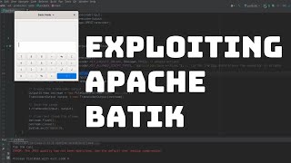 Remote Code Execution on Apache Batik