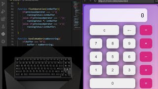 ASMR Programming - Calculator App Coding - No Talking