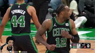 FlightReacts To #8 HEAT at #1 CELTICS | FULL GAME 5 HIGHLIGHTS | May 1, 2024!
